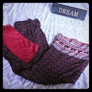 Wide leg pant/outfit